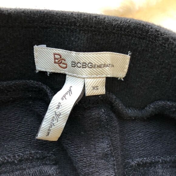 BCBGeneration Black Jogger Sweat Pants - Women’s XS - Picture 8 of 8